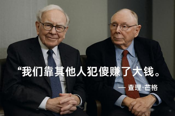 配资股网址 查理·芒格: 我们靠其他人犯傻赚了大钱。